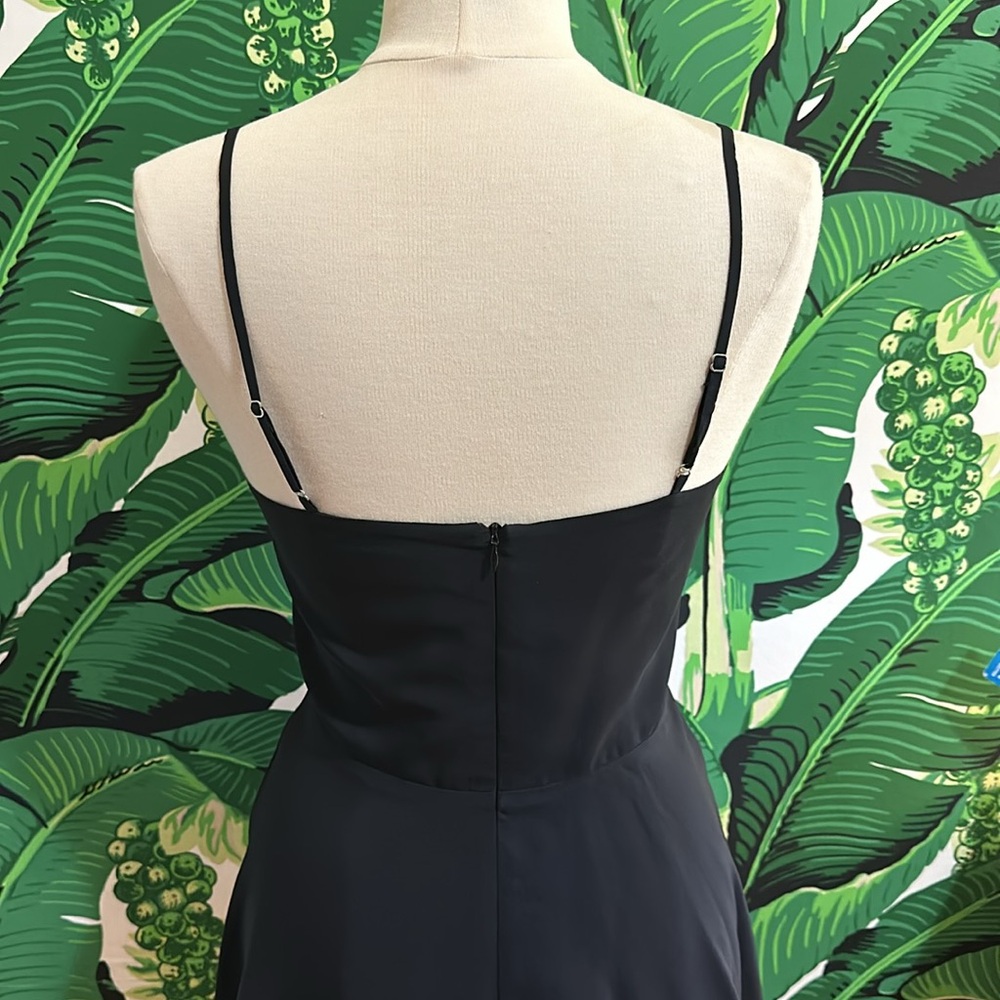 Like new Amanda Uprichard Skater Dress in 100% Silk, Size M - Picture 3 of 9
